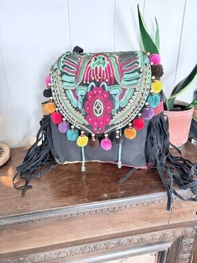 Boho Embroidered Banjara / Festival Bag
